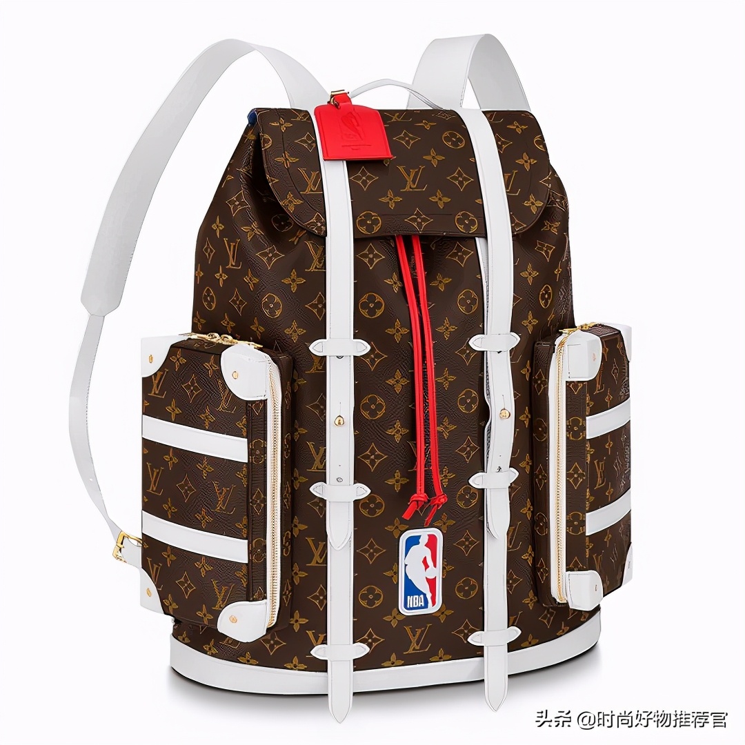 LV新包|NBA合作系列：篮网元素，红白蓝3色细节