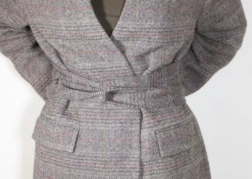 大衣腰带显瘦,大衣腰带的7种系法简单