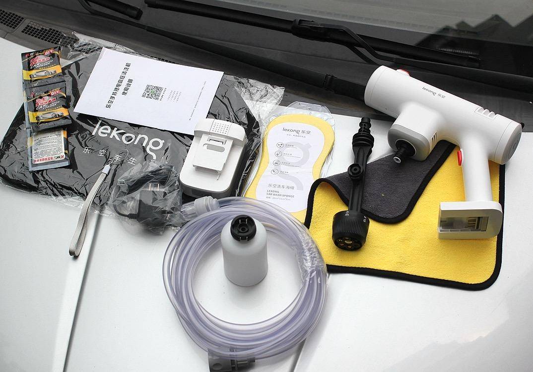 乐空手持锂电高压清洗机,小米有品清洁器