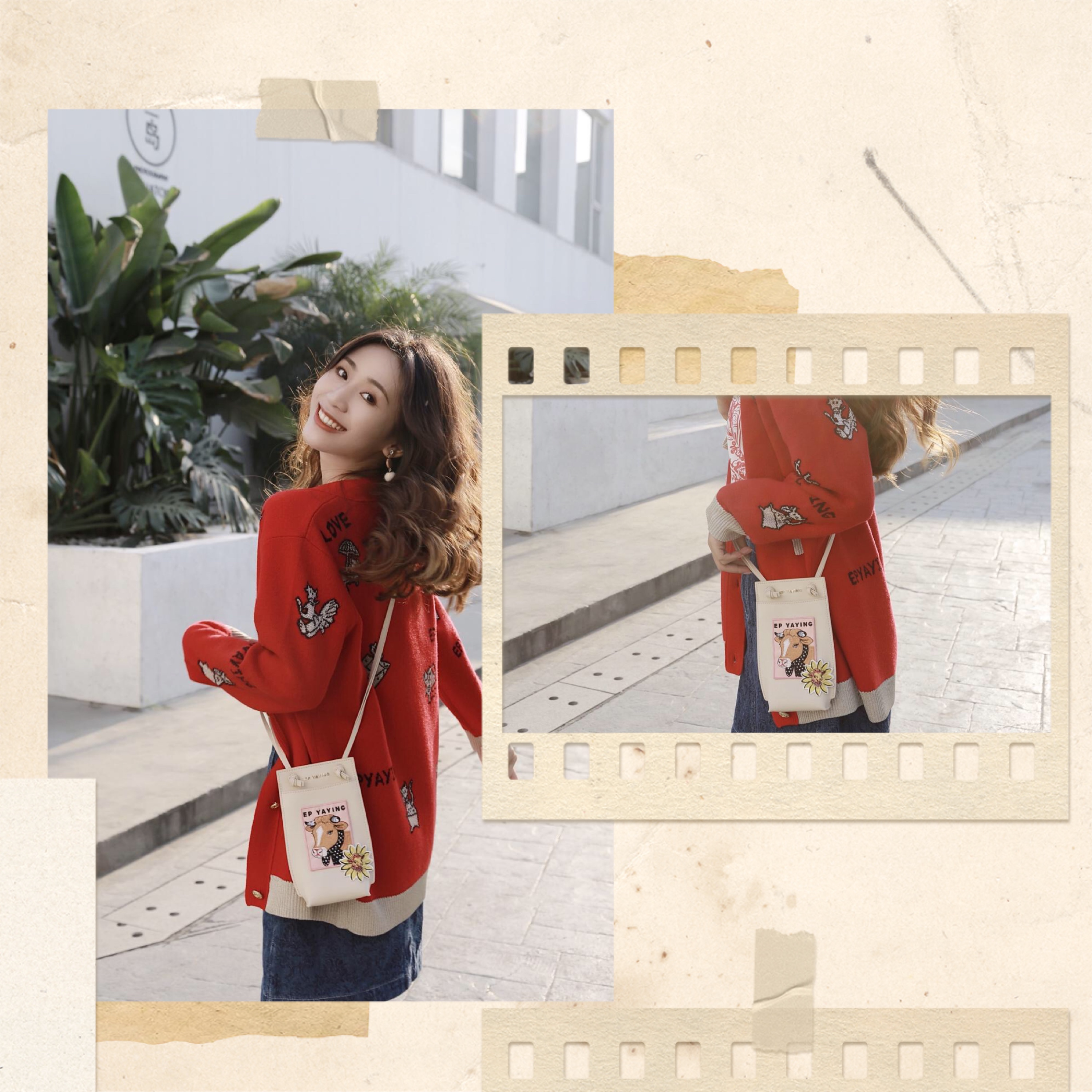 要火的“度假牛”有点萌！牛年小包好俏皮，高性价比雅莹真心爱了