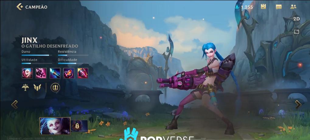 金克丝和ez情侣皮肤,英雄联盟手游金克丝赛季皮肤特效