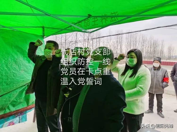 固始县积极开展战地主题*党**日活动