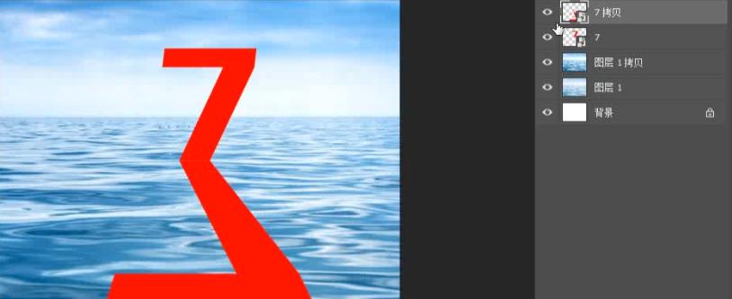 啪的一下，很快啊，倒影就做好了！「杰视帮」