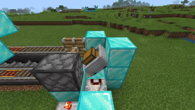 我的世界高效率全自动红石熔炉,我的世界红石科技高效熔炉