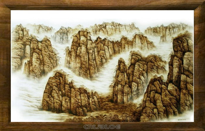 教你画画侧脸,烙画美图