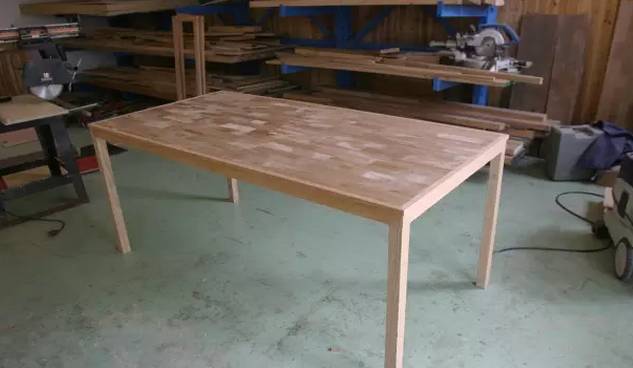 图解一张木桌的制作过程,木桌子制作全过程