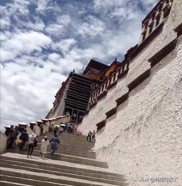 广东自驾游布达拉宫记录,川藏318雄伟的布达拉宫