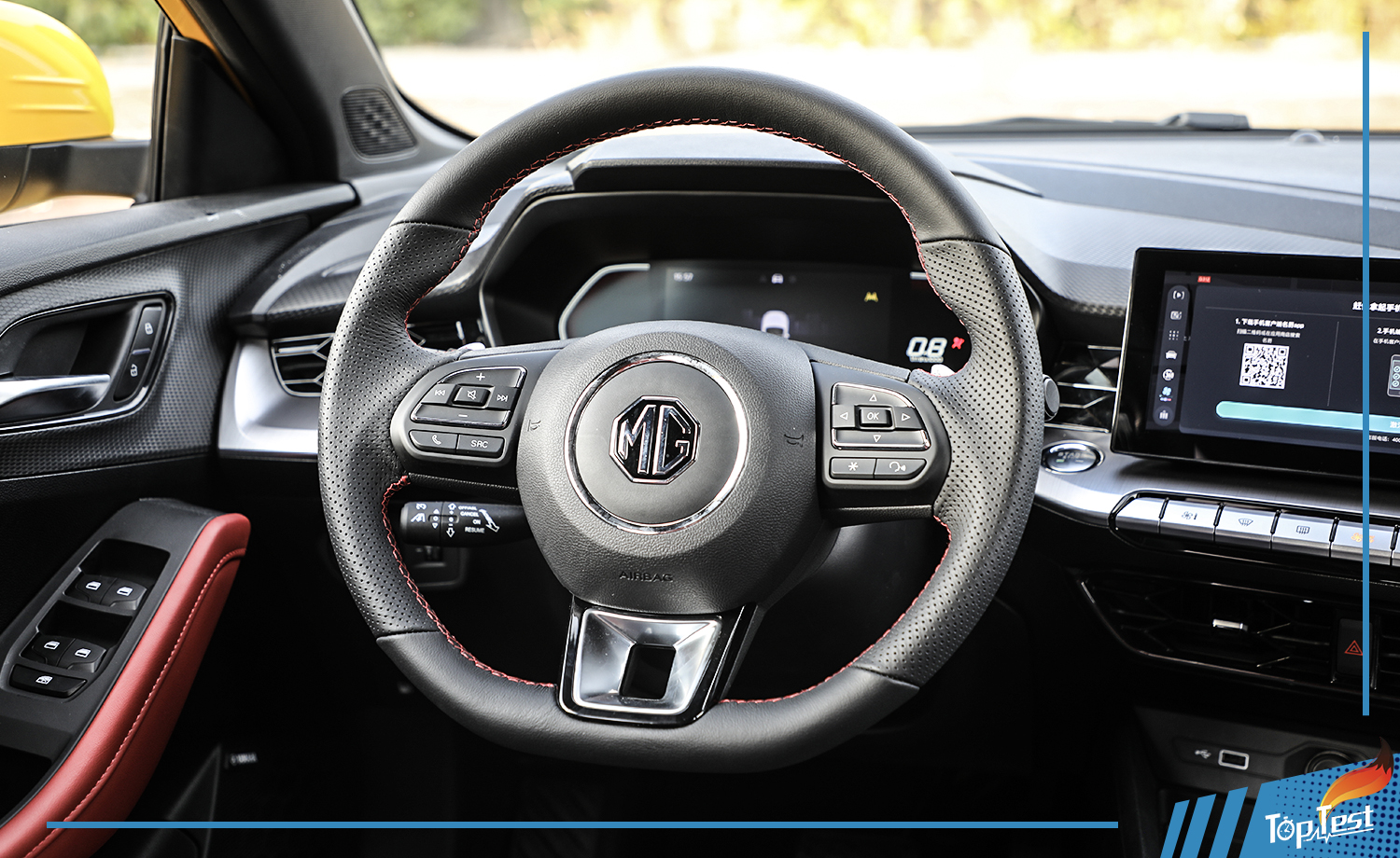 全新mg5试驾,上汽名爵轿跑mg5