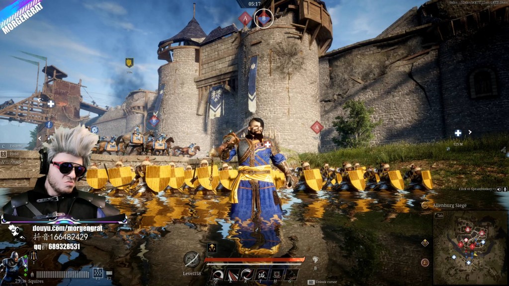 外国人主播在斗鱼大玩国战游戏?“我不肝不氪也能赢!”