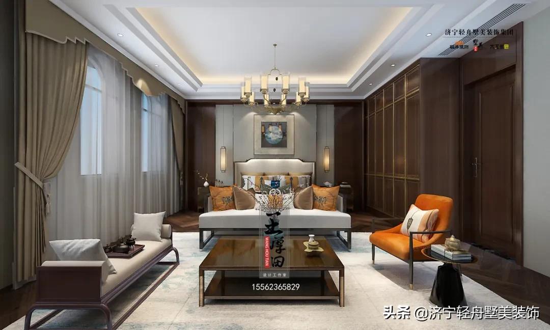 刘老师新中式装修设计方案,新中式装修设计别墅