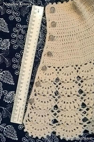 彩色蕾丝钩织披肩拼接花,晓夏手工钩编扇形花披肩