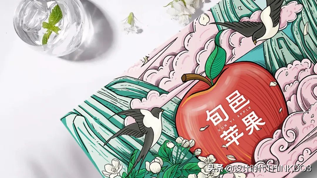 水果高端礼盒包装设计,高端水果礼盒包装设计