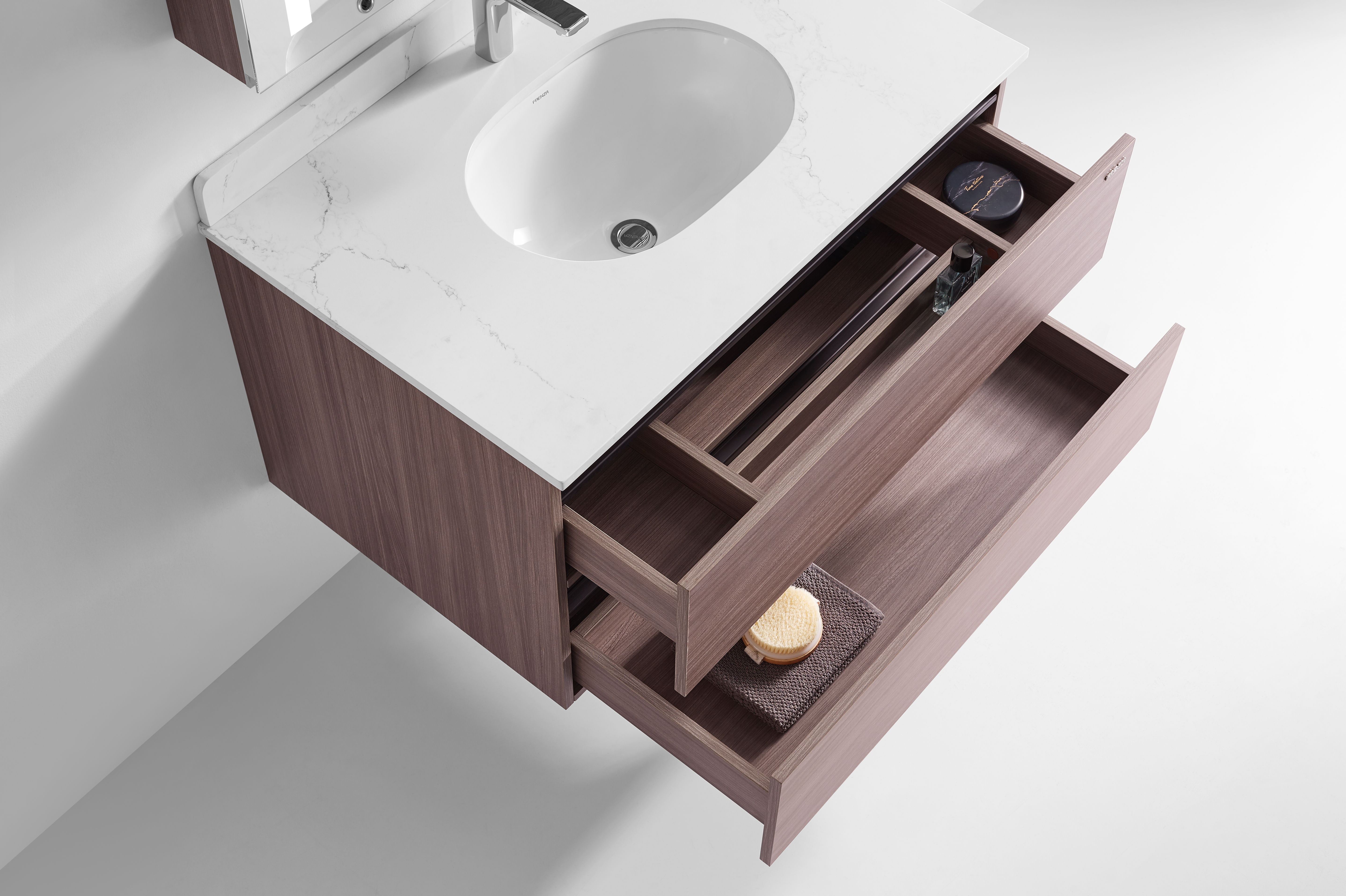 干湿不分离卫生间怎么选浴室柜,卫生间外的浴室柜怎么选比较实用