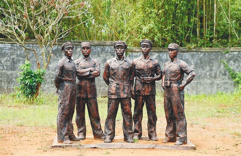 琼崖纵队司令是什么级别,琼崖纵队三总队长什么军衔