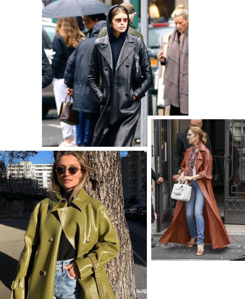 风衣10套穿搭,永不过时的风衣搭配图