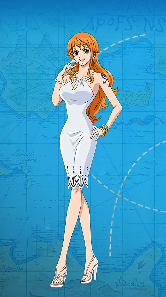 海贼王娜美静态图片,海贼王娜美自拍