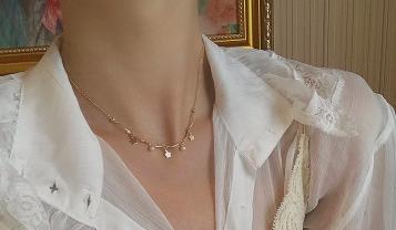 锁骨链显瘦款式,戴了颈链感觉力大无穷
