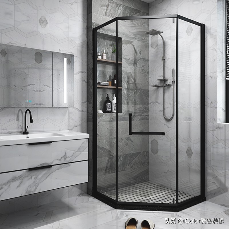 卫生间改造:不同造型的淋浴房怎么选?小户型卫生间该选的是它