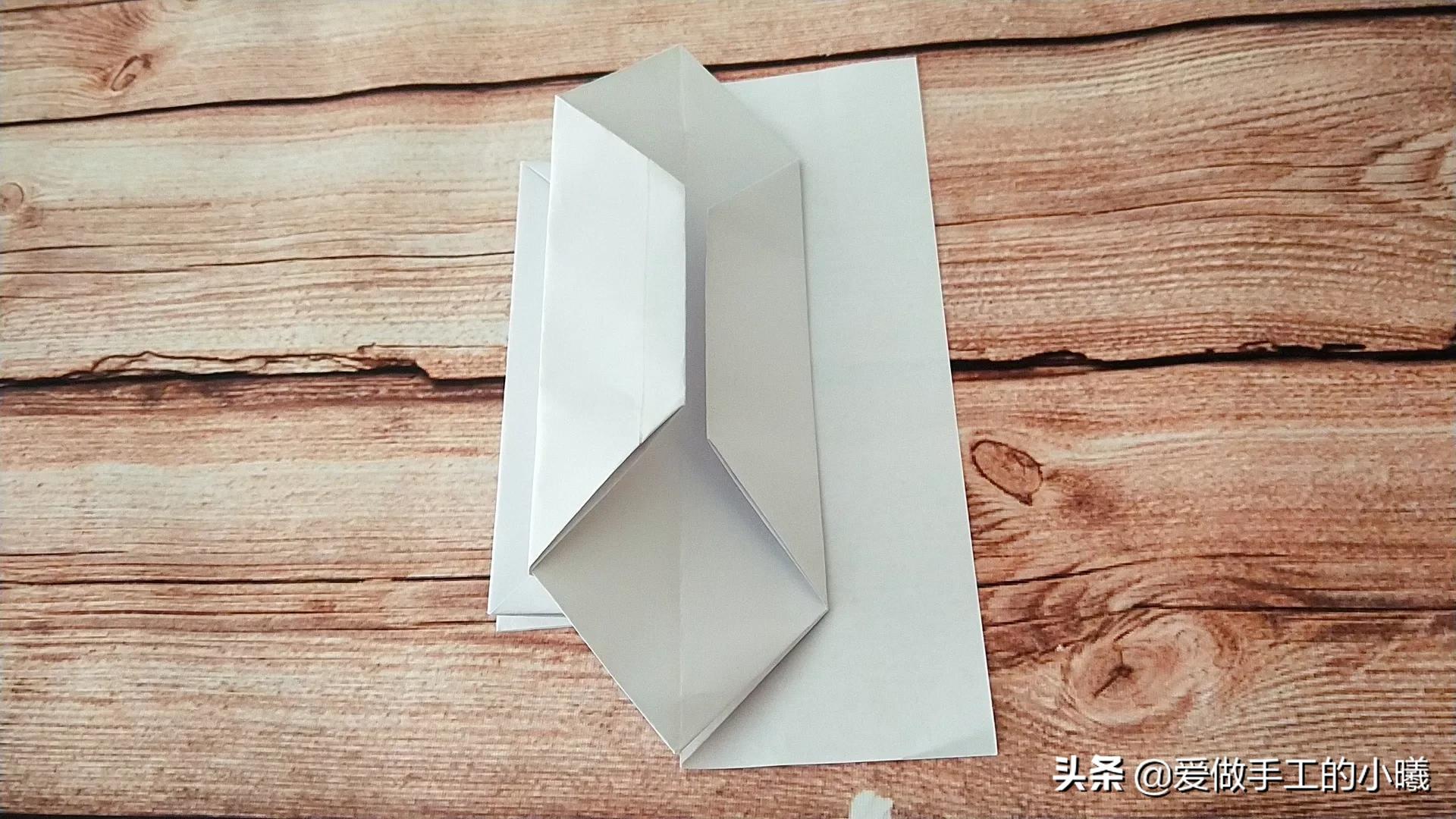 多层纸收纳盒折法,纸收纳盒折法小格子