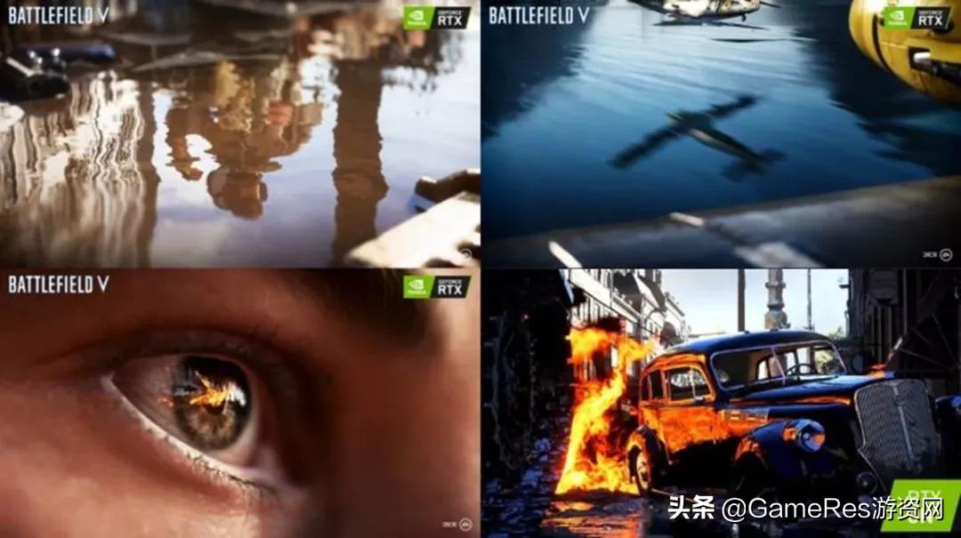 实时光线追踪技术动画对比 (地铁逃离将采用实时光线追踪技术)