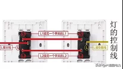 一个灯两个开关怎么接线电路图,一个灯两个开关带插座怎么接线