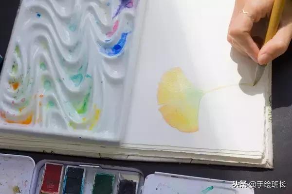 固体水彩颜料新手入门教程,水彩插画新手入门教程
