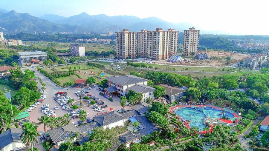 揭阳普宁盘龙湾温泉,普宁盘龙湾温泉度假村山泉水乐园