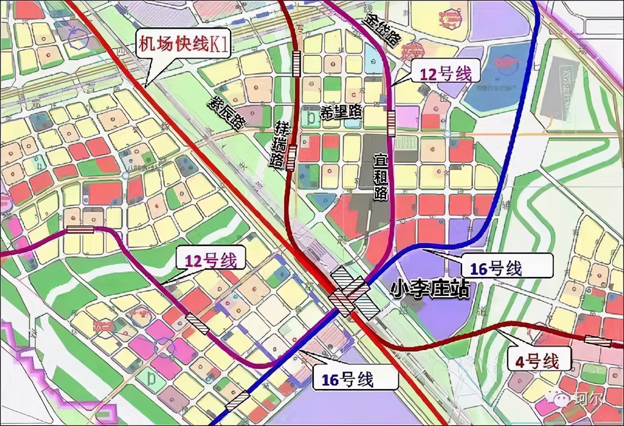 管城片区区位价值划分,管城区核心板块