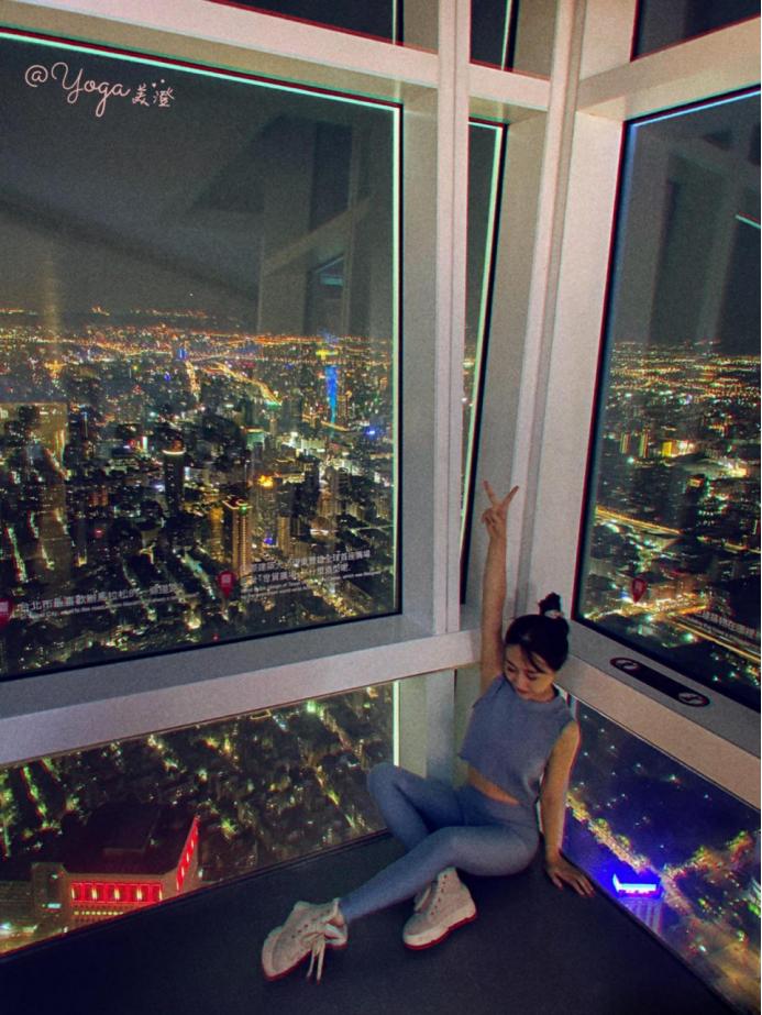 深圳运动达人美澄,连续瑜伽打卡100天,从未有理由使她间断