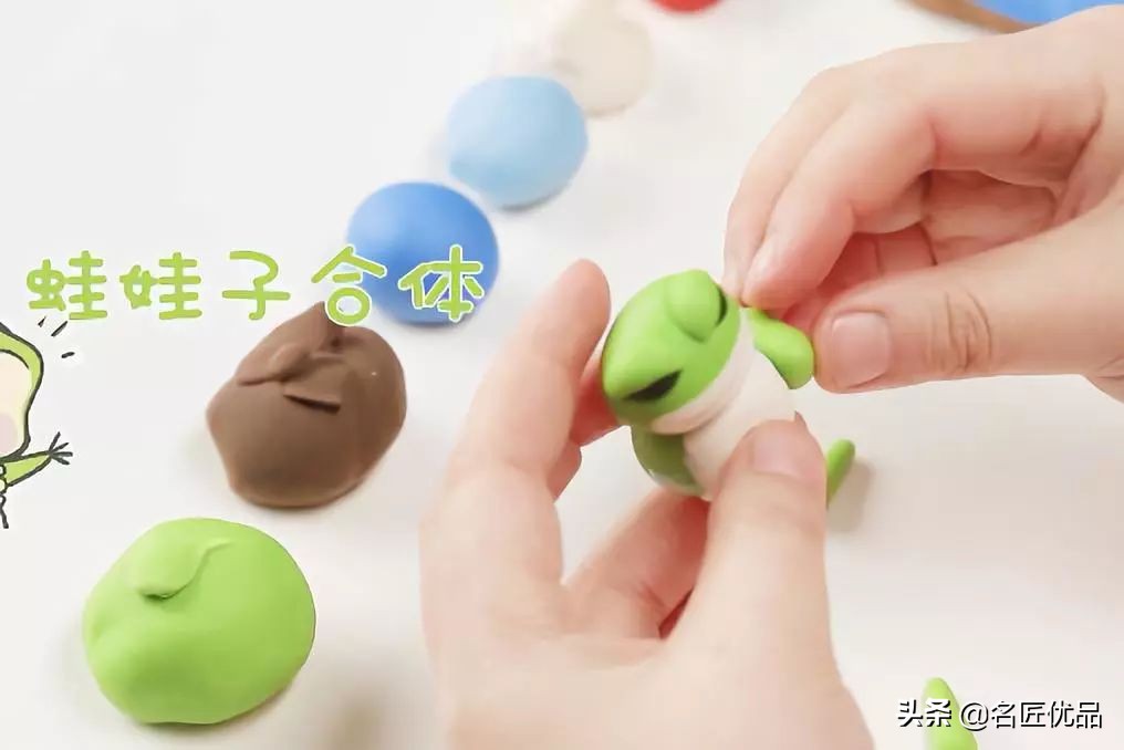 好玩又好看的粘土手工,简单的国庆粘土手工方案