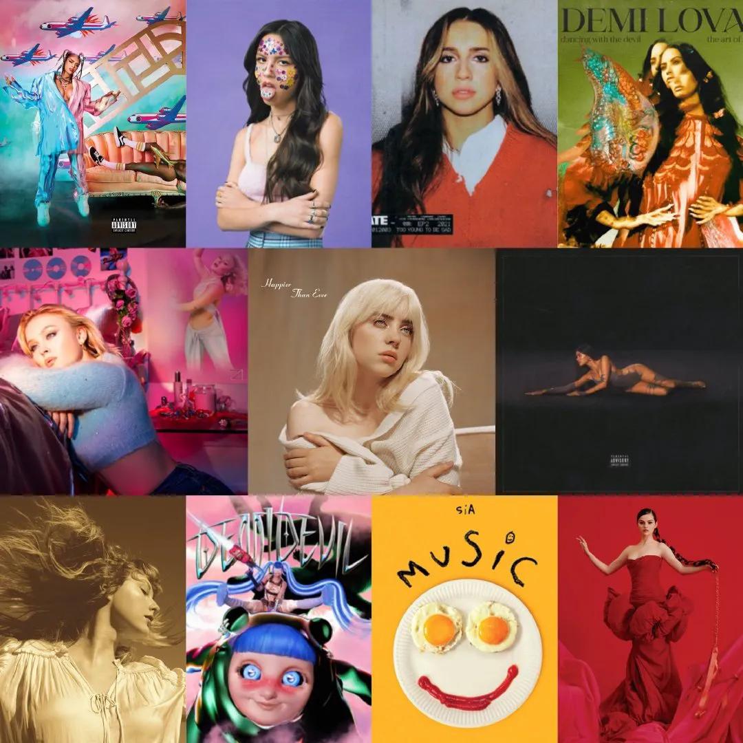 欧美女歌手销量排名前十,21世纪专辑销量最高的女歌手