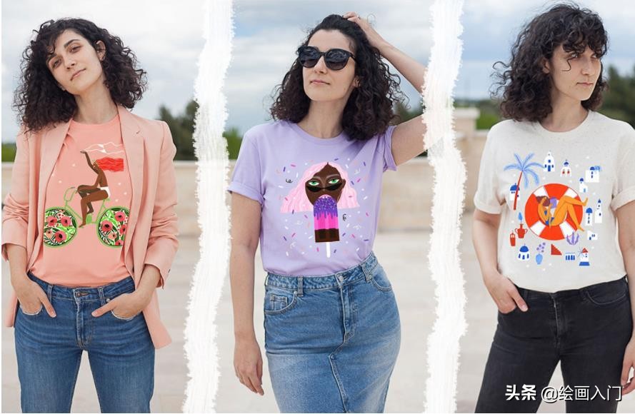 民族风插画简单又漂亮 (适合手绘的现代中国风插画)