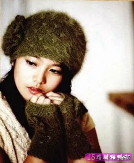 秋冬两用帽子的编织方法,露手指头手套的织法