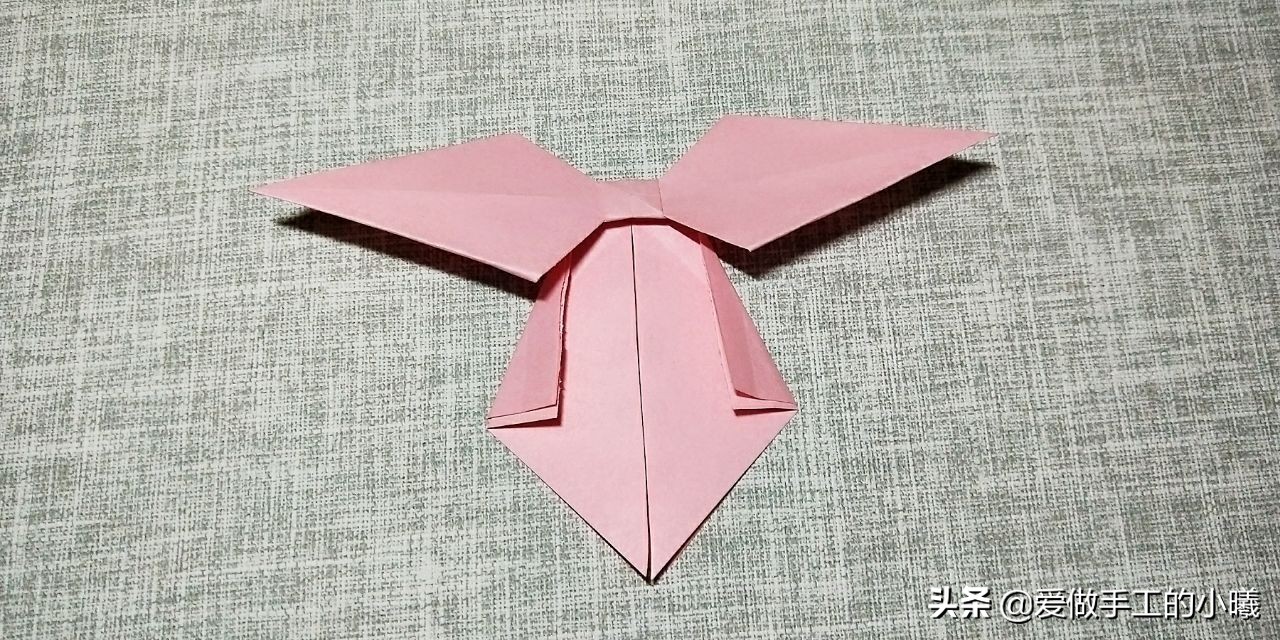 手工折纸蝴蝶结手环简单又好看,折纸蝴蝶结装饰