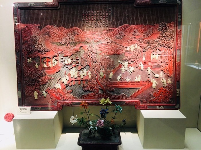 皇寺古玩市场,古玩市场老物件漆器