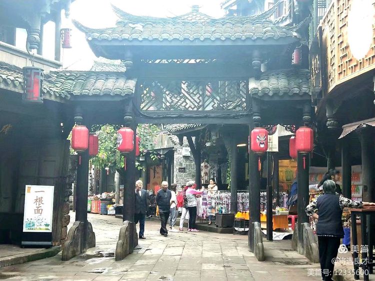 成都古镇黄龙溪,成都天府新区春季黄龙溪古镇