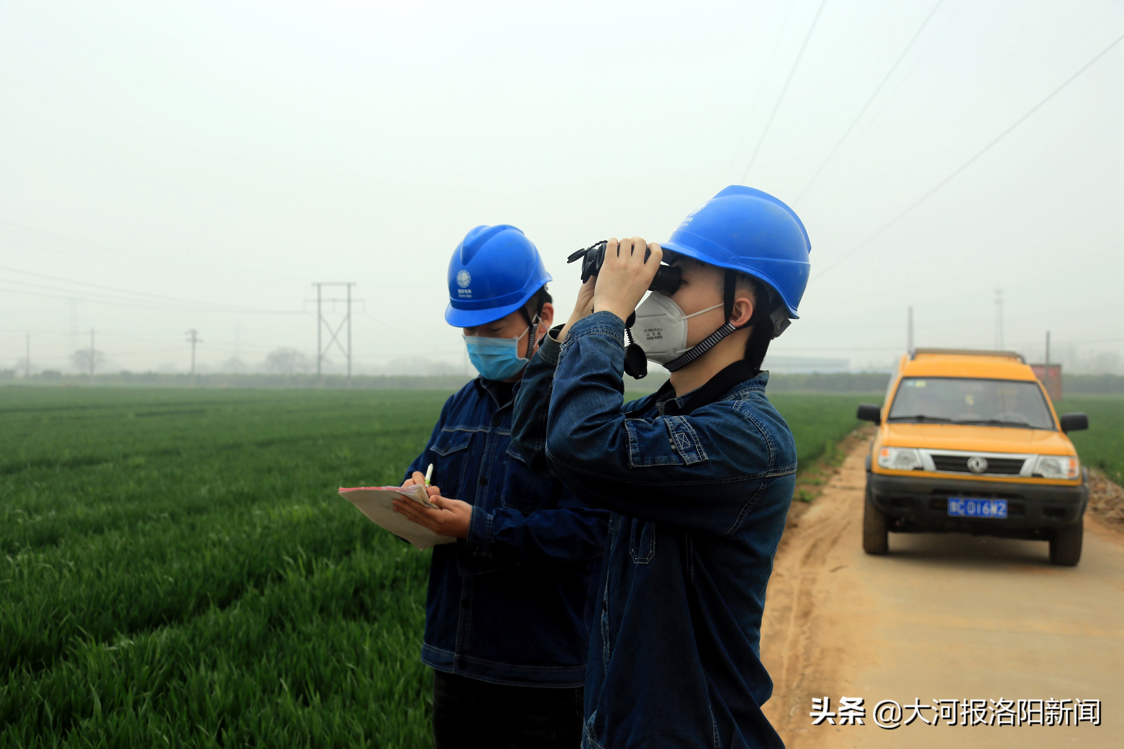 输电线路二次安全措施,国网孟津县供电公司迎风雪保供电
