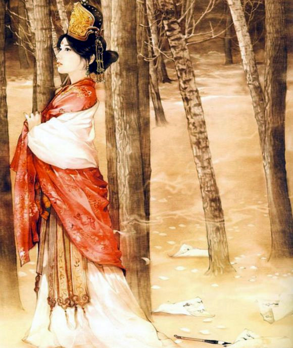 「汉装潋滟」德珍彩绘古典美人