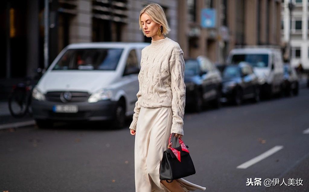 毛衣肩宽手臂粗,毛衣难看变好看