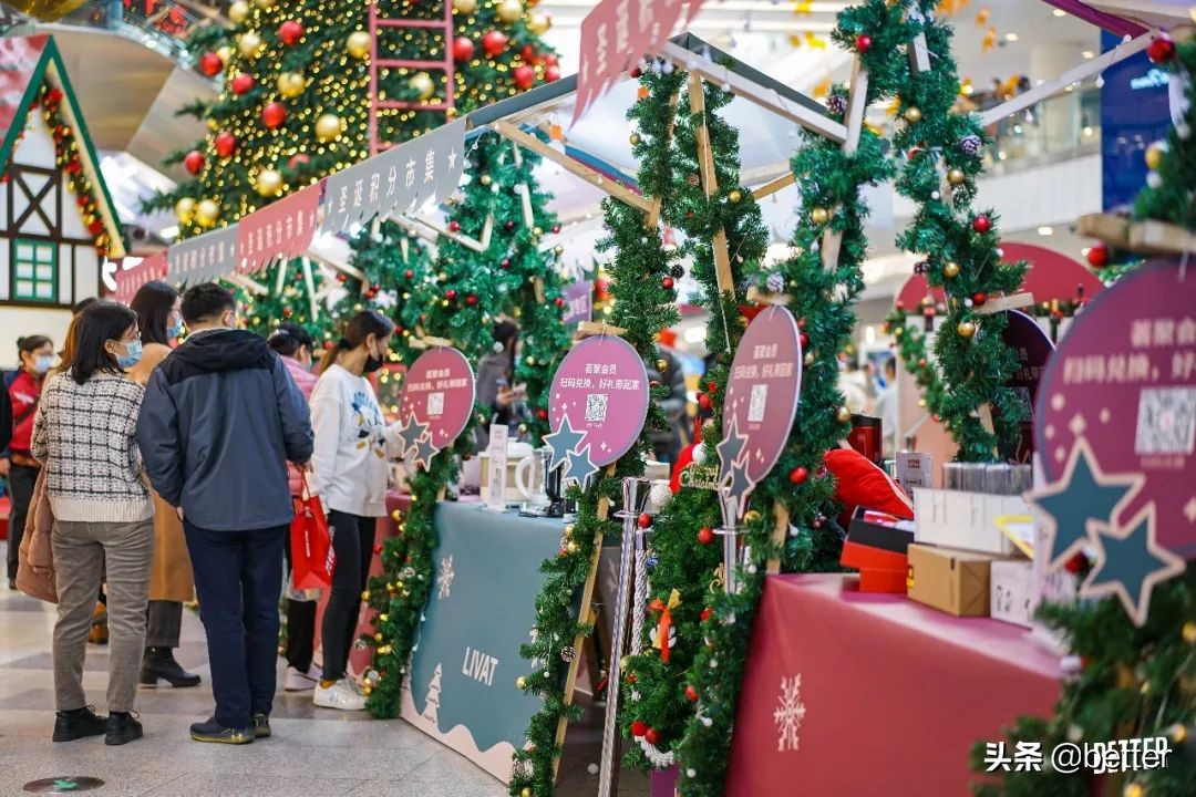 荟聚圣诞打卡,见证荟聚开业以来的圣诞节