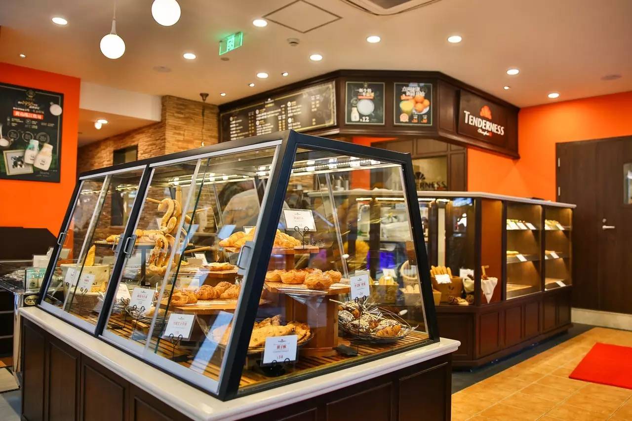 蛋糕展示柜维修图,面包柜展示柜效果图