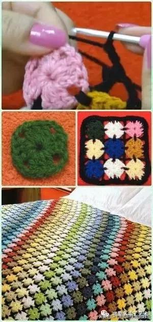 钩织春天的毛衣,钩编春天的花视频