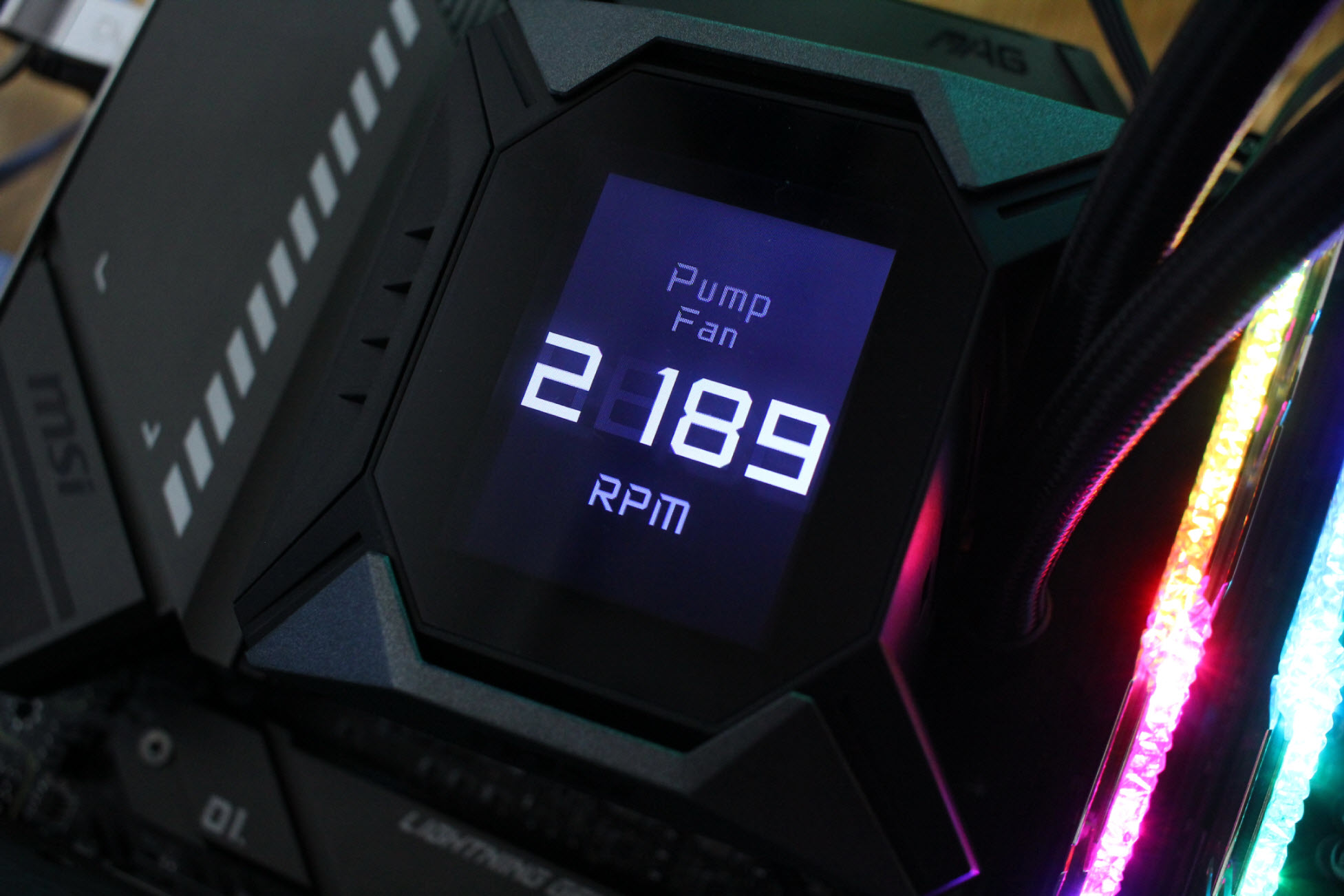 微星360r水冷实测,微星水冷s360和k360对比