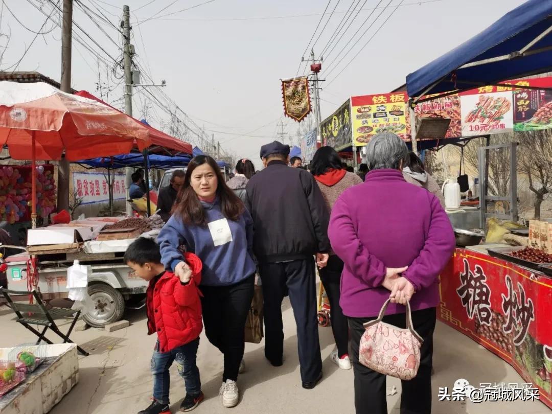 北板桥村赶会,冠县梁堂镇北黄城村历史记载