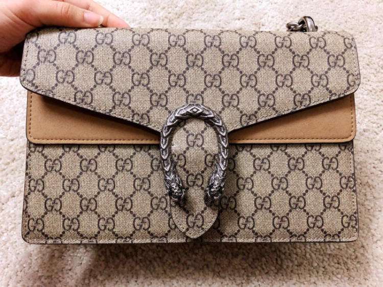 古驰酒神如何辨别真假,古驰老花酒神包包真假辨别