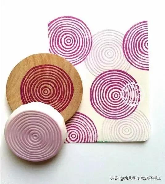 幼儿创意美术花瓣拓印,如何创作一幅优秀的蔬果拓印画