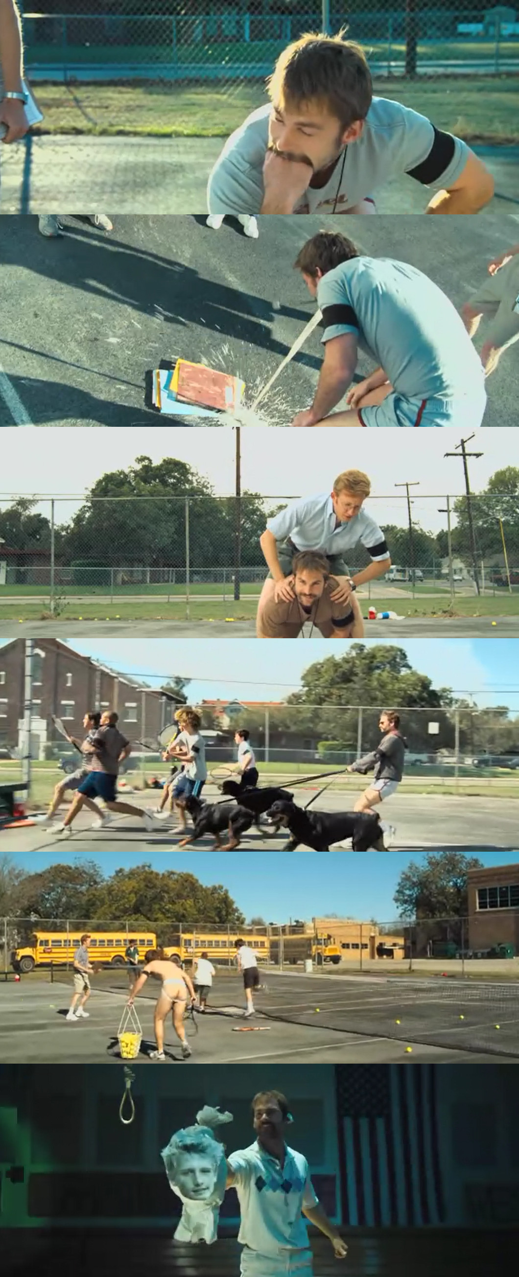 是谁把网球带入屎尿屁的R级境地？然而它是励志的