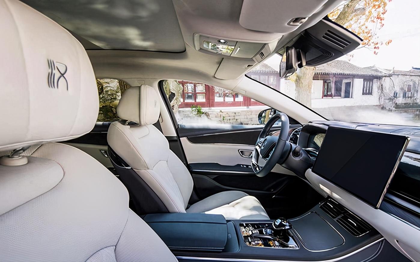 比亚迪汉ev浅色版,比亚迪汉ev内饰白色会变黄