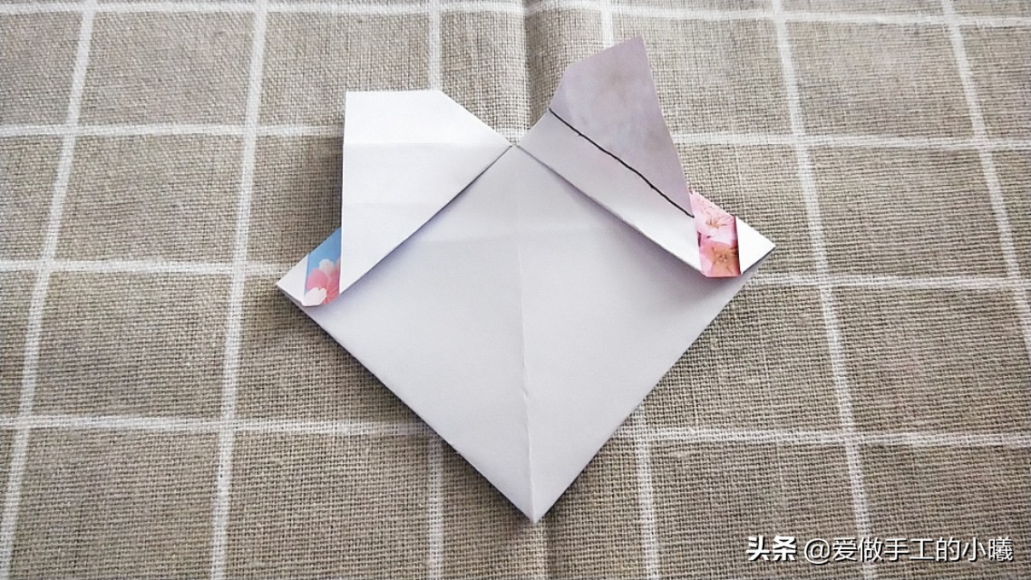 古风雨伞折纸小花伞,折纸小花伞的制作过程怎么写