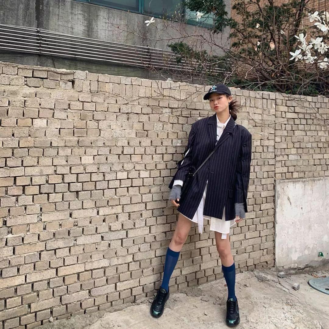 ins韩国温柔穿搭冬季裤子,韩国ins风穿搭女生高级感